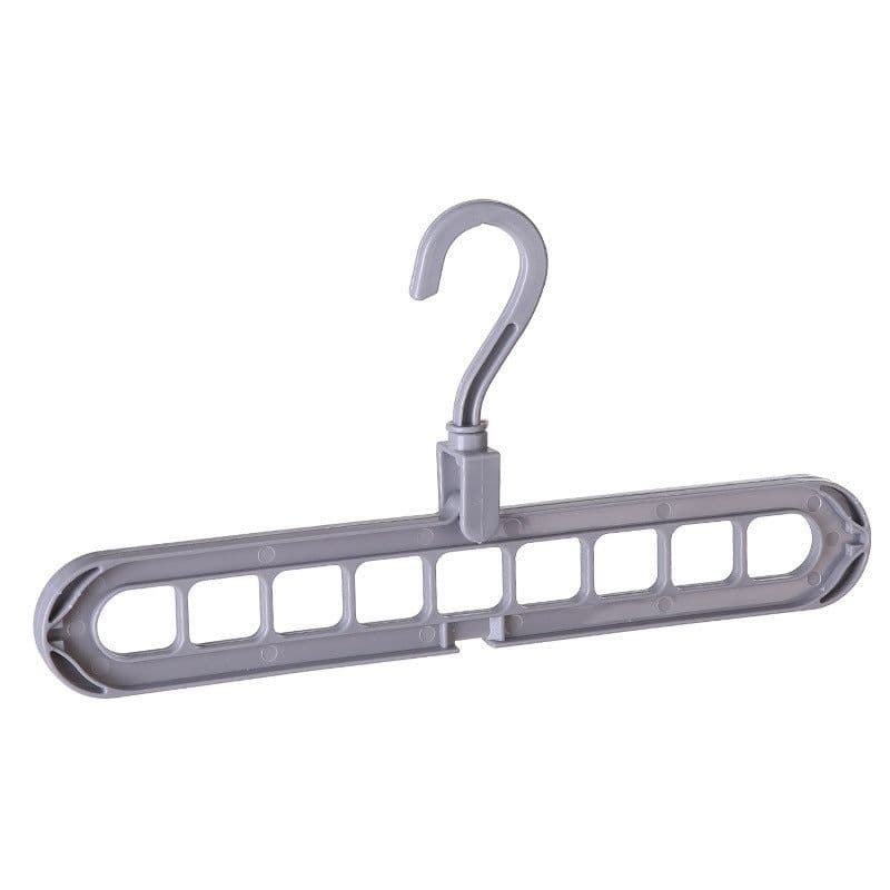 image-Rotating 9-Hole Space Saving Clothes Hanger Organizer
