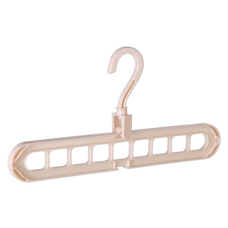 image-Rotating 9-Hole Space Saving Clothes Hanger Organizer