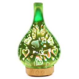 image-Creative 3D Glass Firework Humidifier with LED Light & Aroma