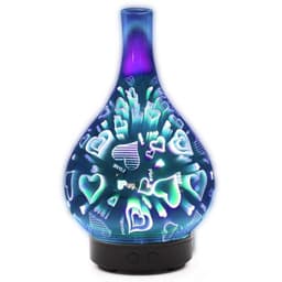 image-Creative 3D Glass Firework Humidifier with LED Light & Aroma
