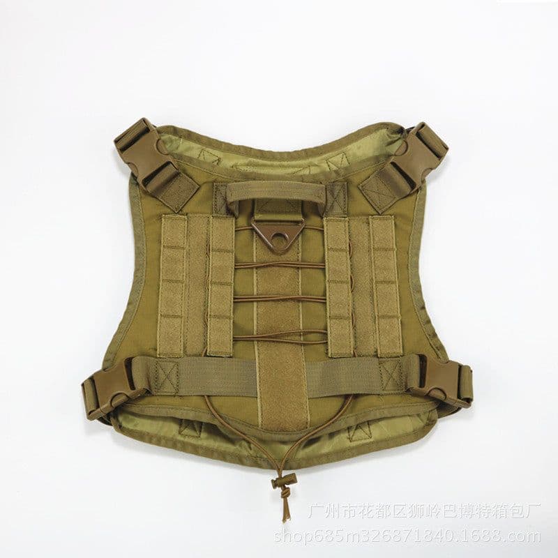image-Babbitt Tactical Dog Vest Nylon Outdoor Camouflage Medium Large
