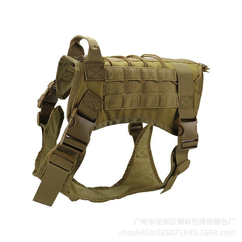 image-Babbitt Tactical Dog Vest Nylon Outdoor Camouflage Medium Large