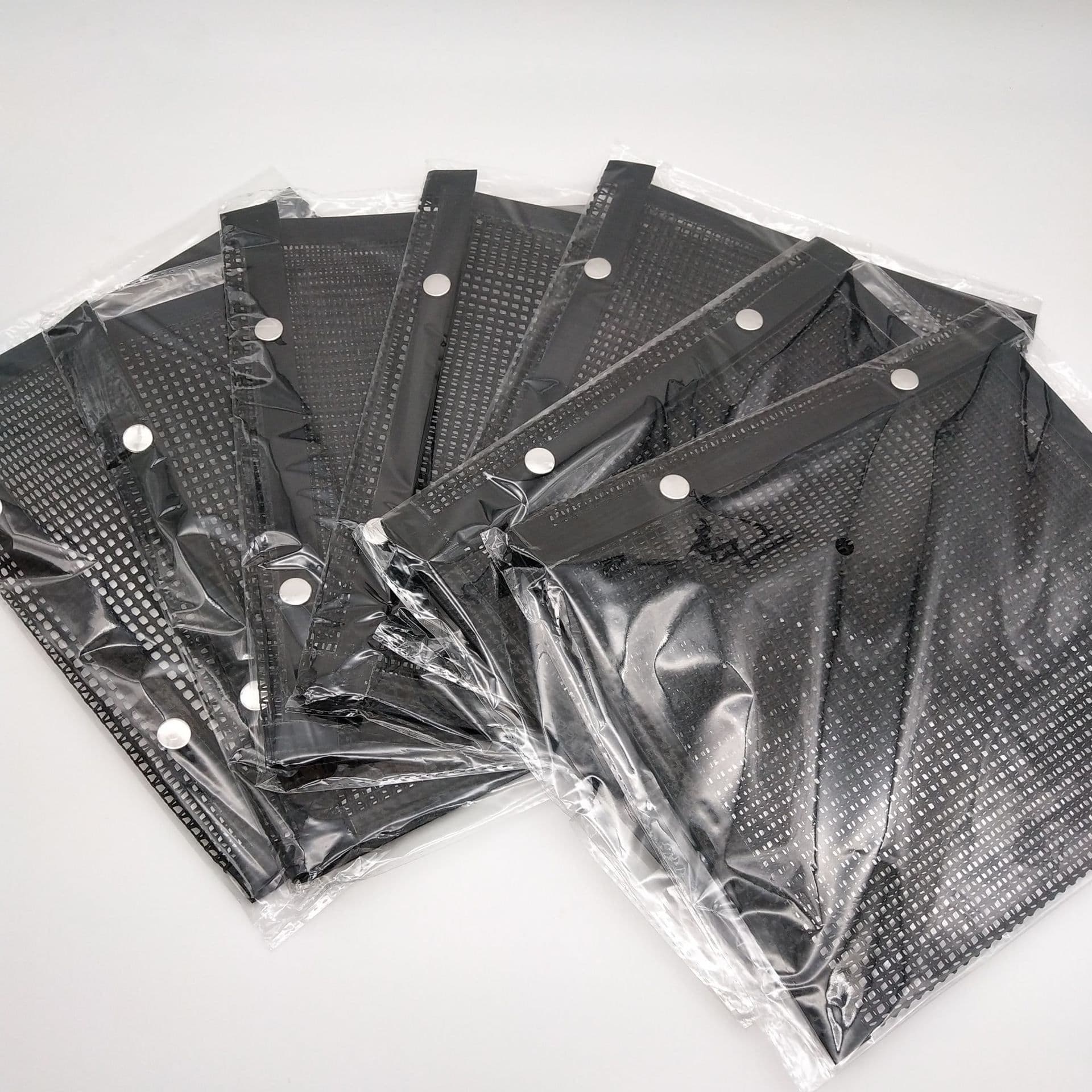 image-BBQ Non-Stick Mesh Grill Mat for Vegetables - Low Carbon Steel