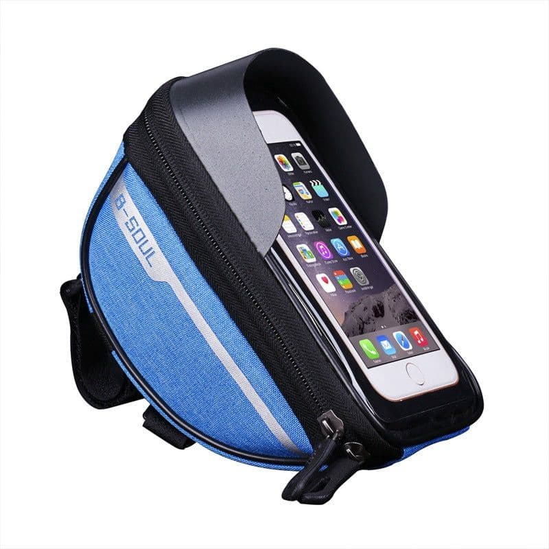 image-B-SOUL Bicycle Front Handlebar Phone Bag 1L Polyester