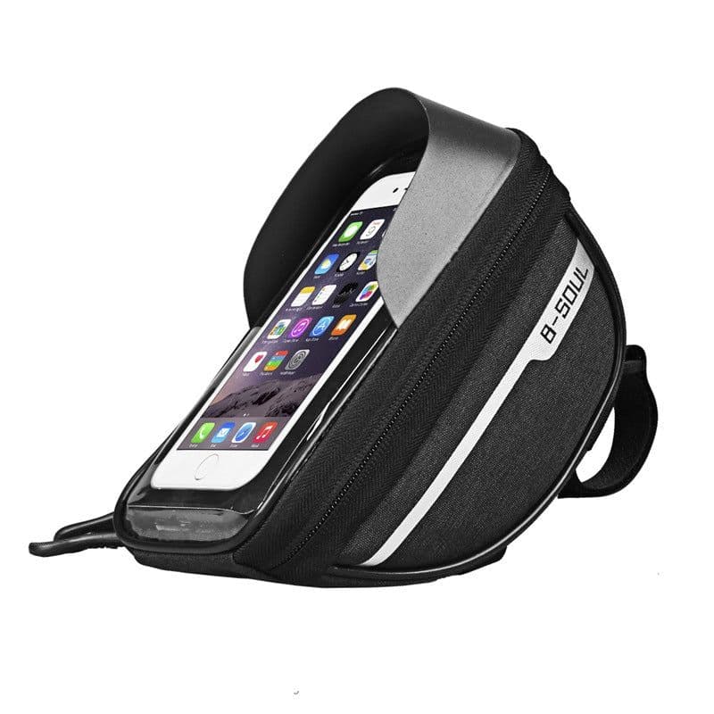 image-B-SOUL Bicycle Front Handlebar Phone Bag 1L Polyester
