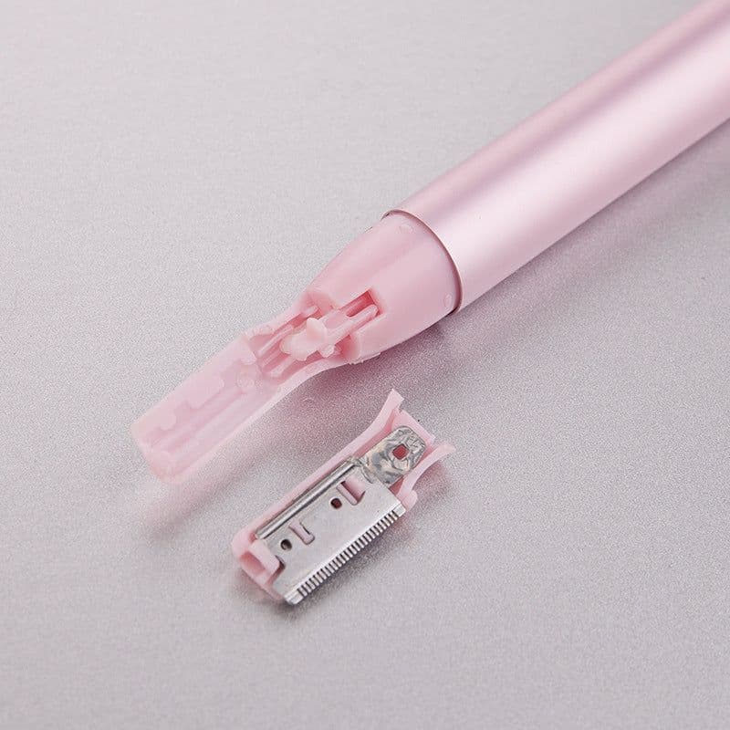 image-Electric Eyebrow Hair Trimmer Mini Portable Women Body Shaver