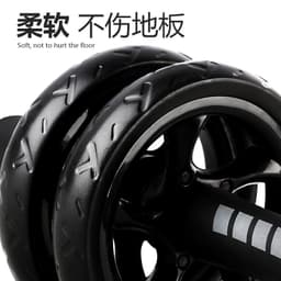 image-Ab Roller Wheel - Two-Wheeled Abdominal Exercise Fitness Equipment