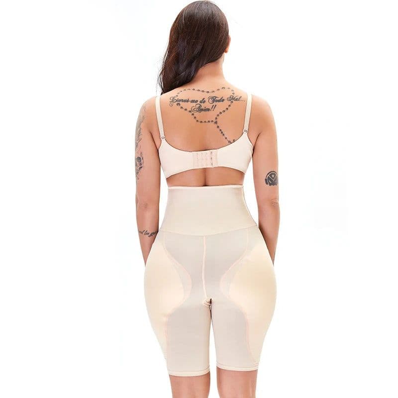 image-High Waist Postpartum Shaping Pants with Hip and Belly Control
