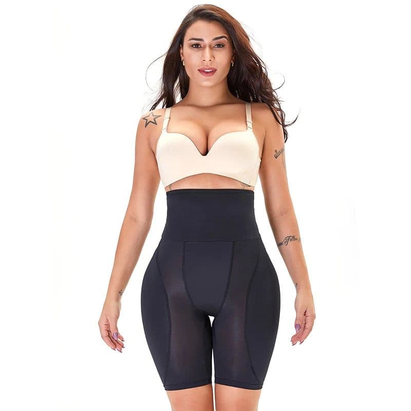 image-High Waist Postpartum Shaping Pants with Hip and Belly Control