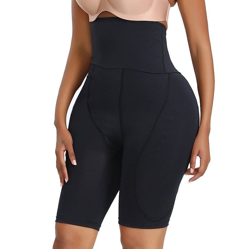 image-High Waist Postpartum Shaping Pants with Hip and Belly Control