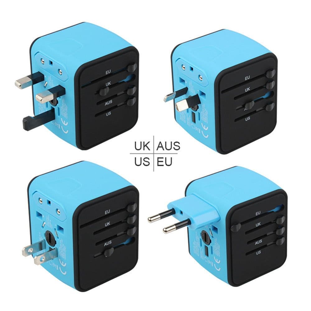 image-Travel Charger 4-Port USB Charging Stand Multi-Plug Adapter BMAX