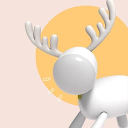 image-LED USB Rechargeable Elk Deer Night Light with Timer