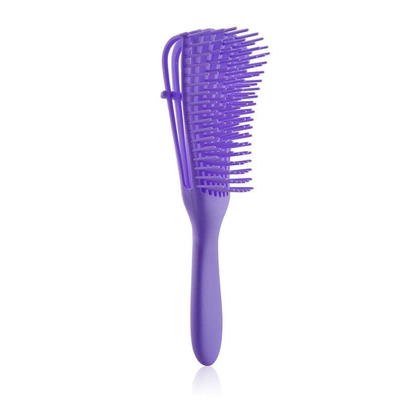 image-YBLNTEK Detangling Hair Brush with Scalp Massage for Curly Hair