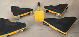 image-Furniture Mover Dolly Set 5PCS Heavy Duty Transport Rollers