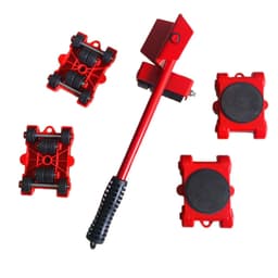 image-Furniture Mover Dolly Set 5PCS Heavy Duty Transport Rollers