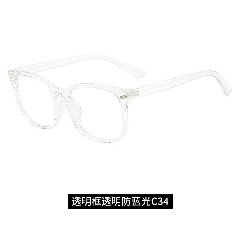 image-Retro PC Full Frame Anti-Blue Light Computer Glasses 8082 Unisex