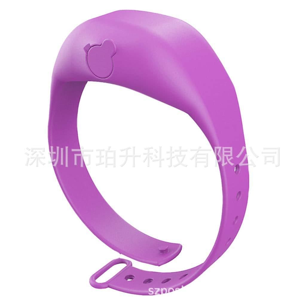 image-Silicone Hand Sanitizer Wristband Bracelet
