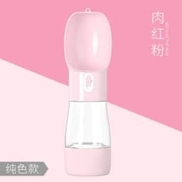 image-Portable Pet Water Bottle 400ML - Dog Cat Travel Drinking Cup