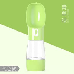 image-Portable Pet Water Bottle 400ML - Dog Cat Travel Drinking Cup