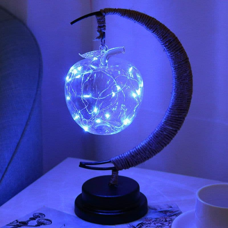 image-LED Star Moon Night Light Battery Powered Decorative Lamp