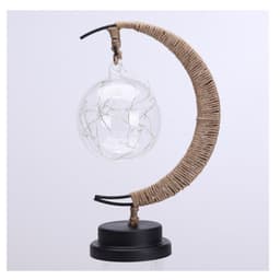 image-LED Star Moon Night Light Battery Powered Decorative Lamp