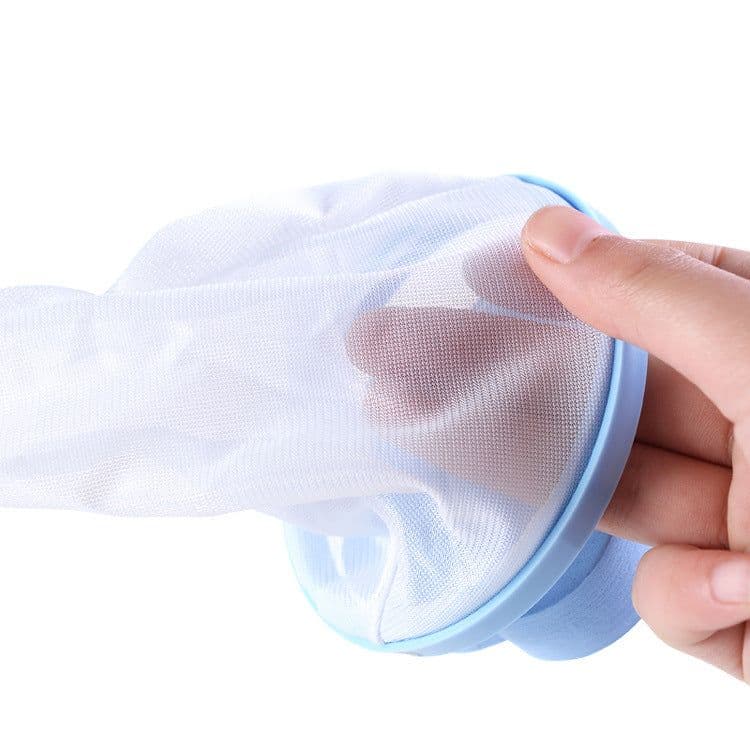 image-Washing Machine Hair Remover Filter Bag - Laundry Hair Catcher