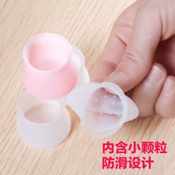 image-Silicone Furniture Leg Caps - Non-Slip Floor Protector Pads