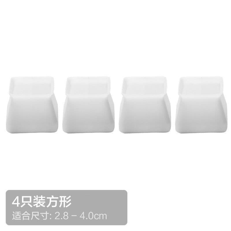 image-Silicone Furniture Leg Caps - Non-Slip Floor Protector Pads