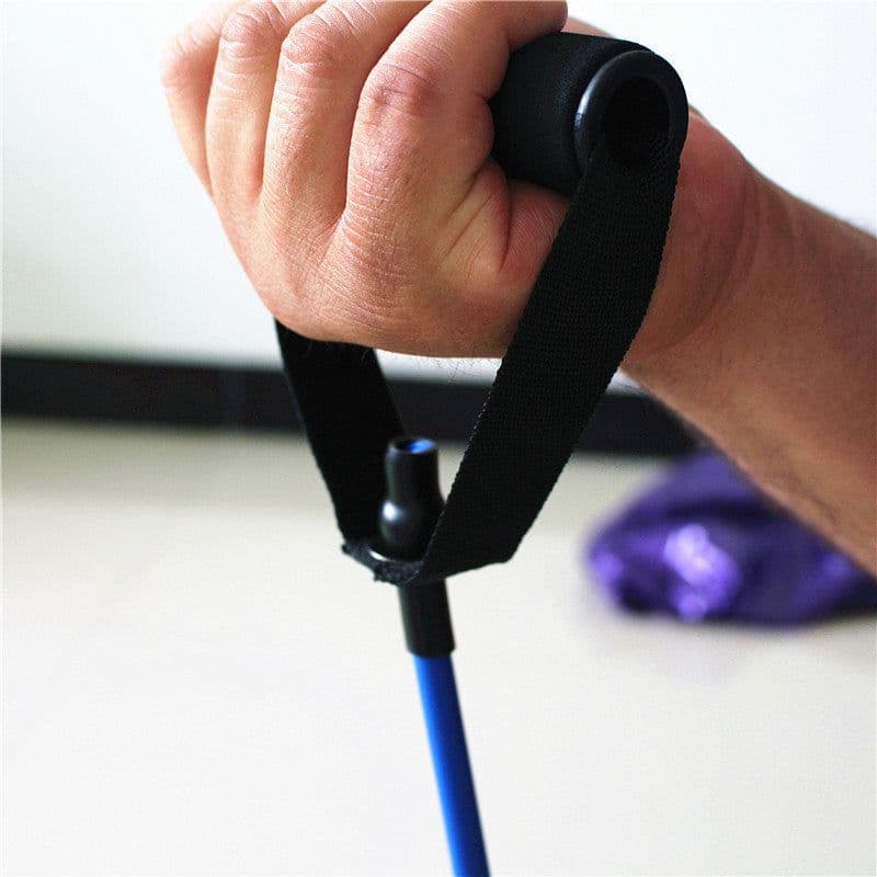 image-TPE Resistance Band Yoga Puller Fitness Stretch Rope 5-28LB
