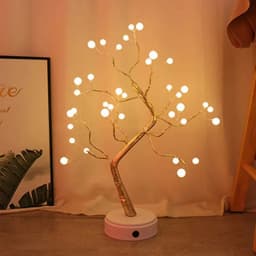 image-LED Tree Light Copper Wire Starry Night Light 108L Indoor Decoration