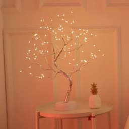 image-LED Tree Light Copper Wire Starry Night Light 108L Indoor Decoration