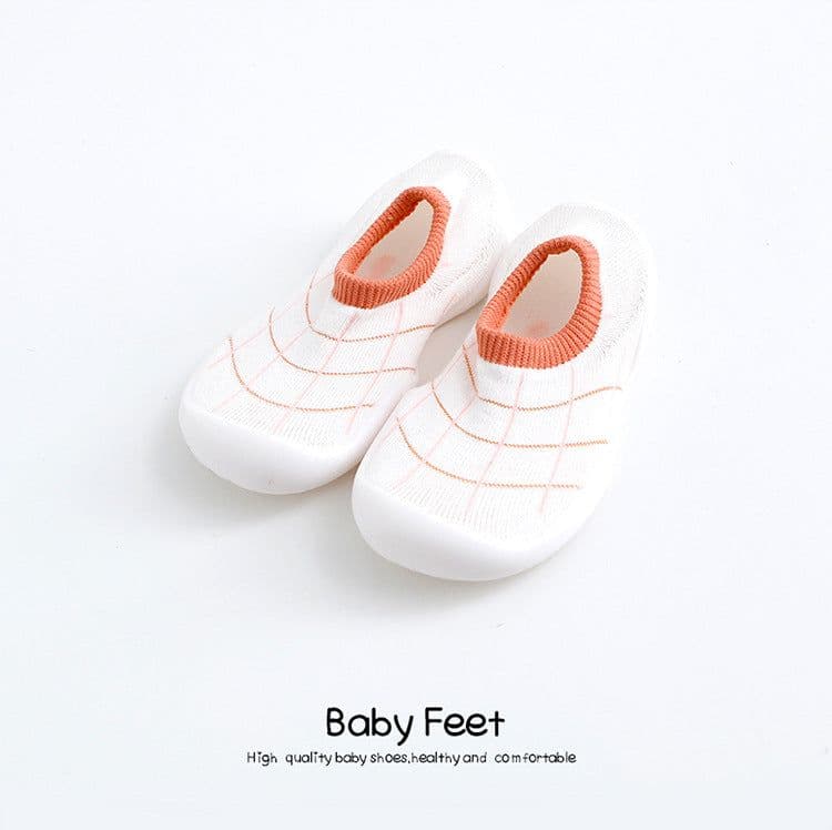 image-Children's Leopard Print Non-Slip Indoor Socks Shoes for Toddlers