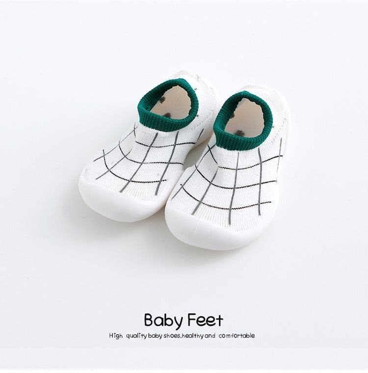 image-Children's Leopard Print Non-Slip Indoor Socks Shoes for Toddlers