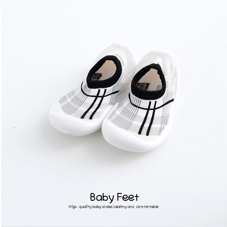 image-Children's Leopard Print Non-Slip Indoor Socks Shoes for Toddlers