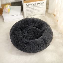 image-Washable Plush Dog Bed Soft Velvet Pet Mat for Small Dogs Cats