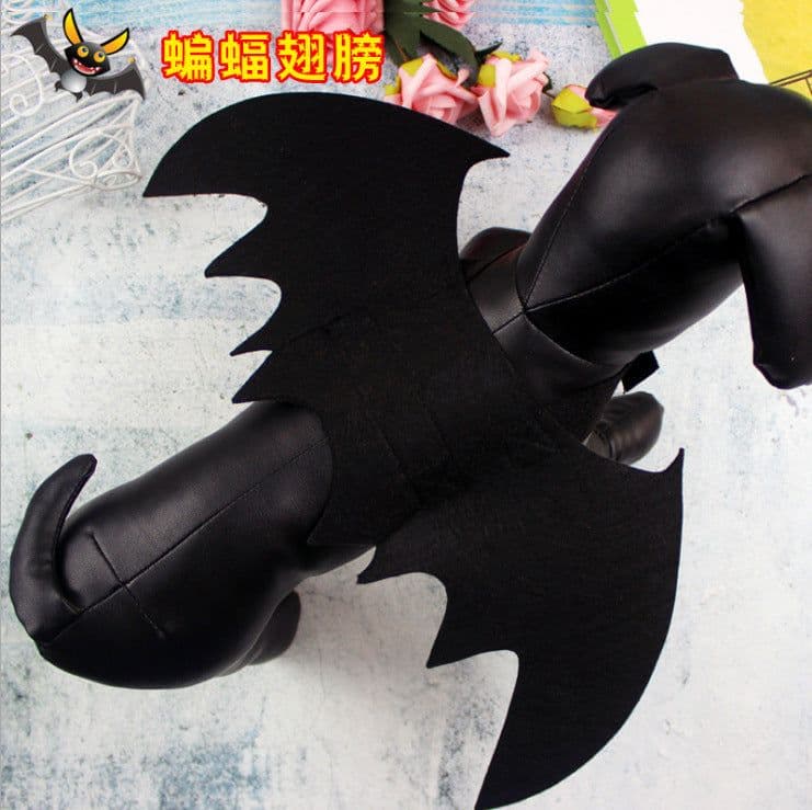 image-Pet Spider Costume with Bat Wings for Dogs and Cats
