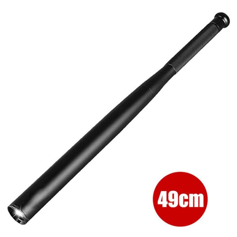 image-T6 LED Rechargeable Flashlight Aluminum Alloy Self-Defense Bat