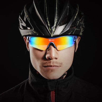 image-ROCKBROS Polarized Cycling Glasses Unisex Sports Sunglasses Model 0089