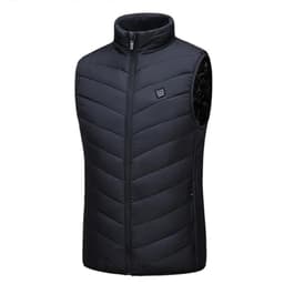 image-8 Areas USB Heated Vest Sleeveless Winter Jacket Men Outdoor Hiking