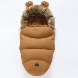 image-Baby Sleeping Bag Thickened Cotton Cocoon Style Stroller Warmth