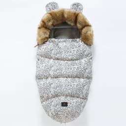 image-Baby Sleeping Bag Thickened Cotton Cocoon Style Stroller Warmth