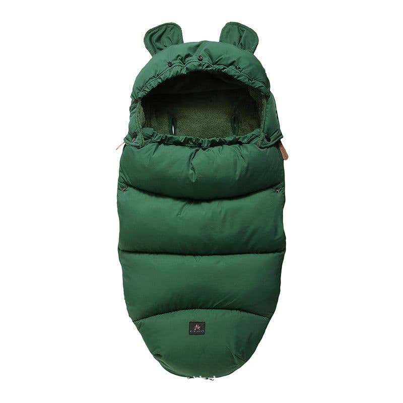 image-Baby Sleeping Bag Thickened Cotton Cocoon Style Stroller Warmth