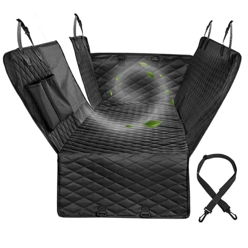 image-600D Oxford Cloth Dog Car Seat Cover Hammock - Waterproof Pet Mat