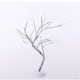 image-LED Tree Light with 72 Lights Golden Leaf Battery USB Touch Switch