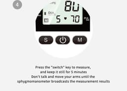 image-YSL-B08 Arm Blood Pressure Monitor with Voice Broadcast LCD Screen
