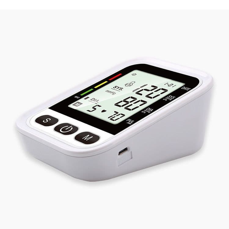 image-YSL-B08 Arm Blood Pressure Monitor with Voice Broadcast LCD Screen