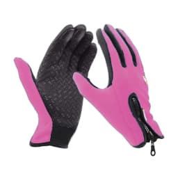image-Waterproof Touchscreen Ski Gloves - Fleece Lined Winter Cycling Gloves