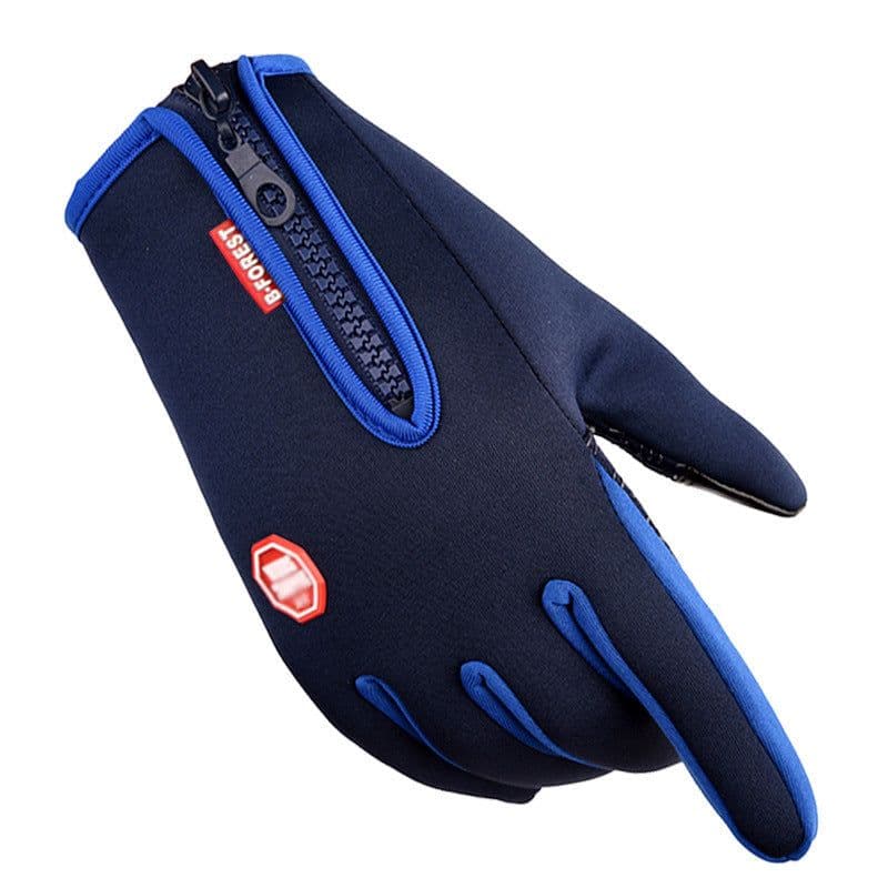 image-Waterproof Touchscreen Ski Gloves - Fleece Lined Winter Cycling Gloves