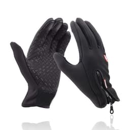 image-Waterproof Touchscreen Ski Gloves - Fleece Lined Winter Cycling Gloves
