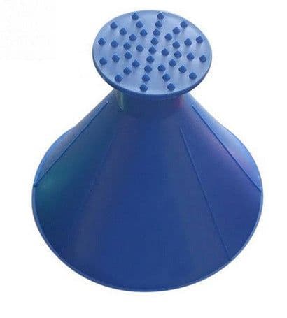 image-Windshield Snow Removal Cone Ice Scraper Tool
